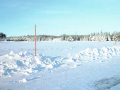 Snökäppar Bergman Plast polypropen orange med reflex 200cm