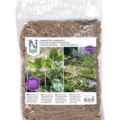 Spaljeringsnät Nelson Garden Jute 1,8x1,8m