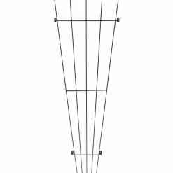 Spaljé Granngården Solfjäder Svart 17-54x160cm