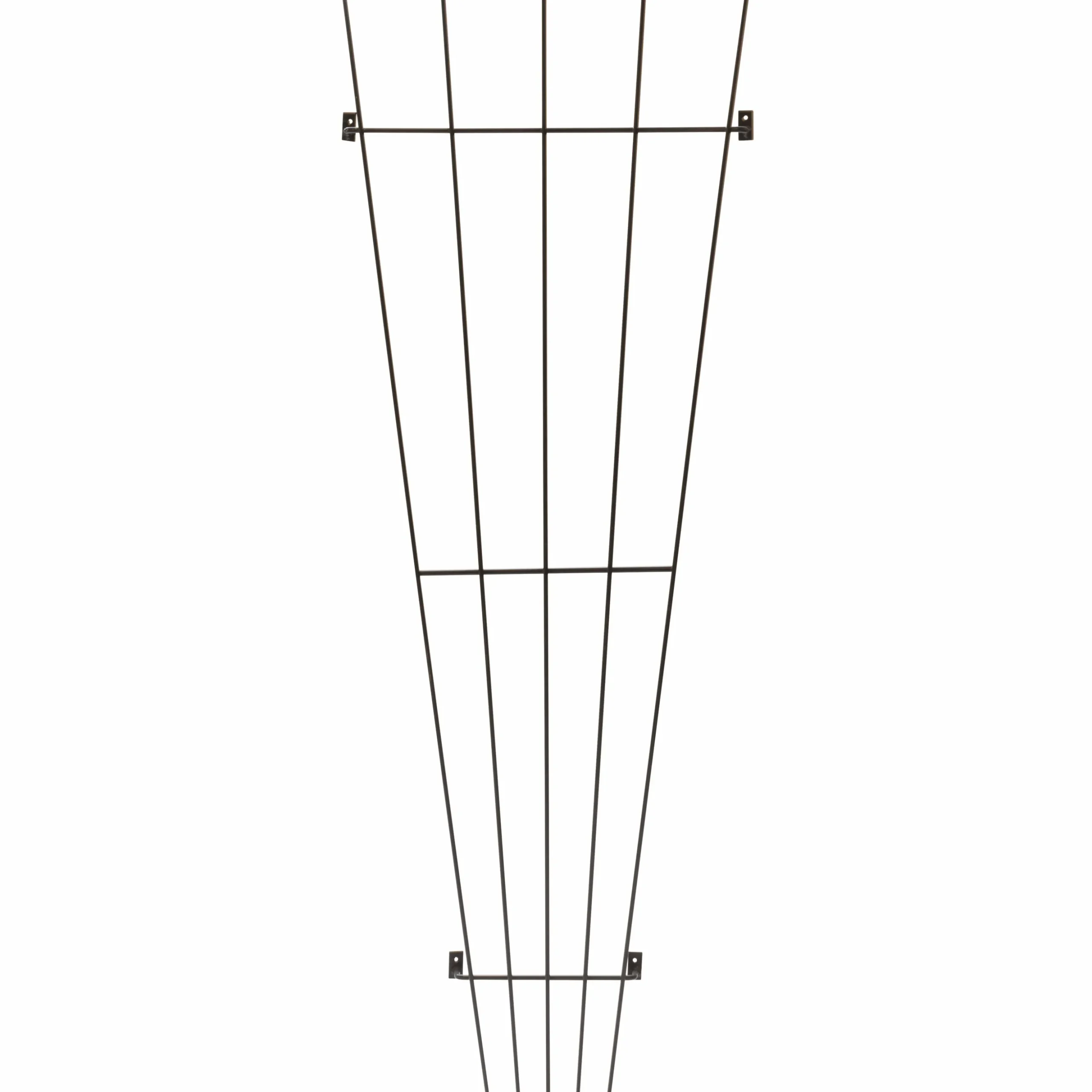 Spaljé Granngården Solfjäder Svart 17-54x160cm