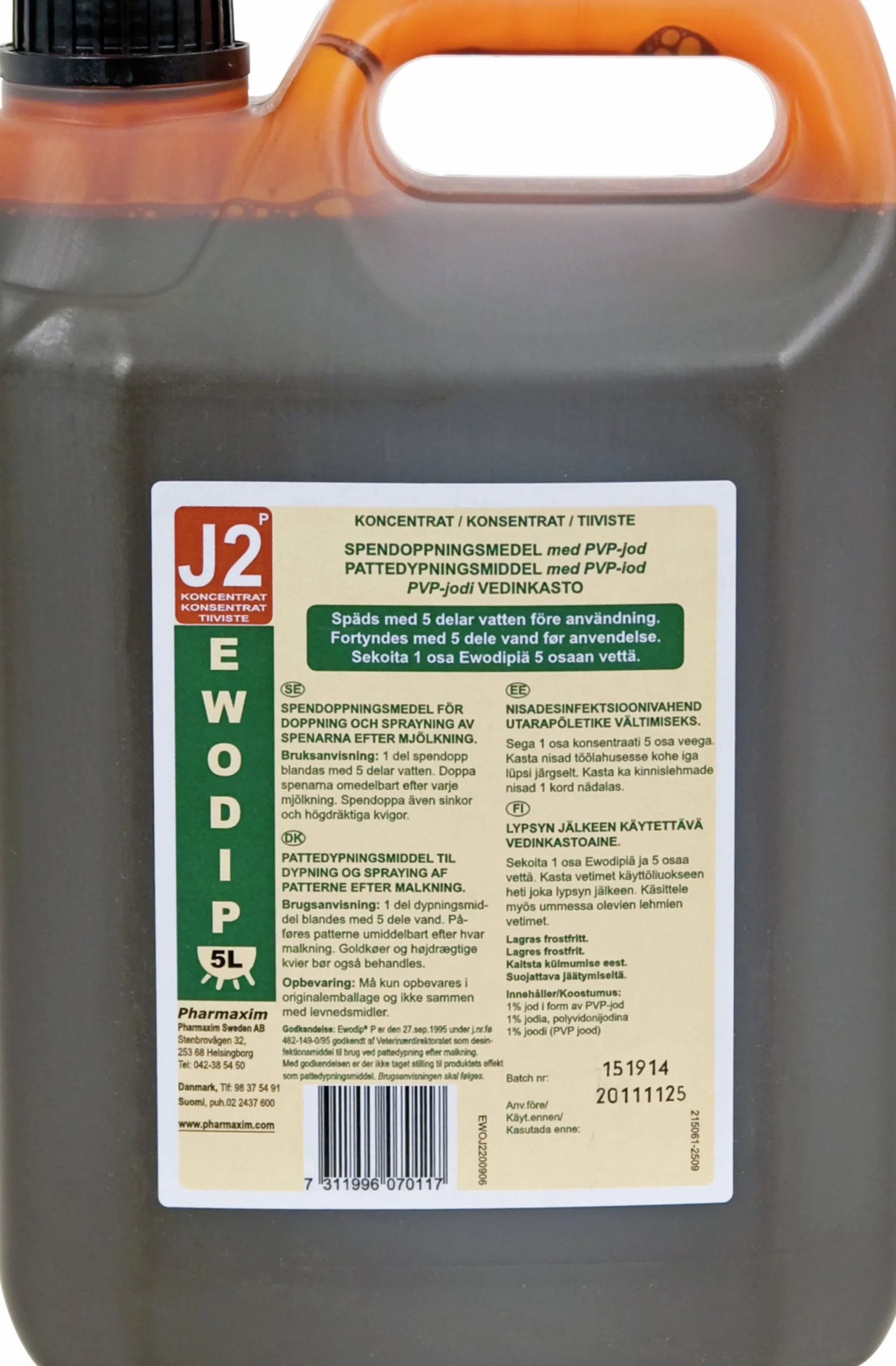 Spendopp Pharmaxim Ewodip J2 koncentrat 5L