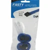 Spännband Fasty Blå 50cm 2-p
