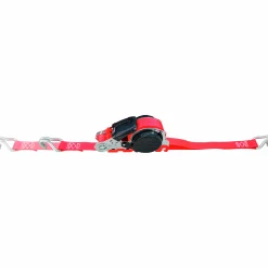 Spännband Fasty Rullfunktion Röd 25mmx5m