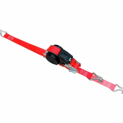 Spännband Fasty Rullfunktion Röd 25mmx5m