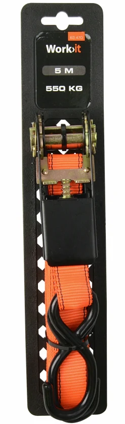 Spännband Millarco WorkIT 550kg orange 5m