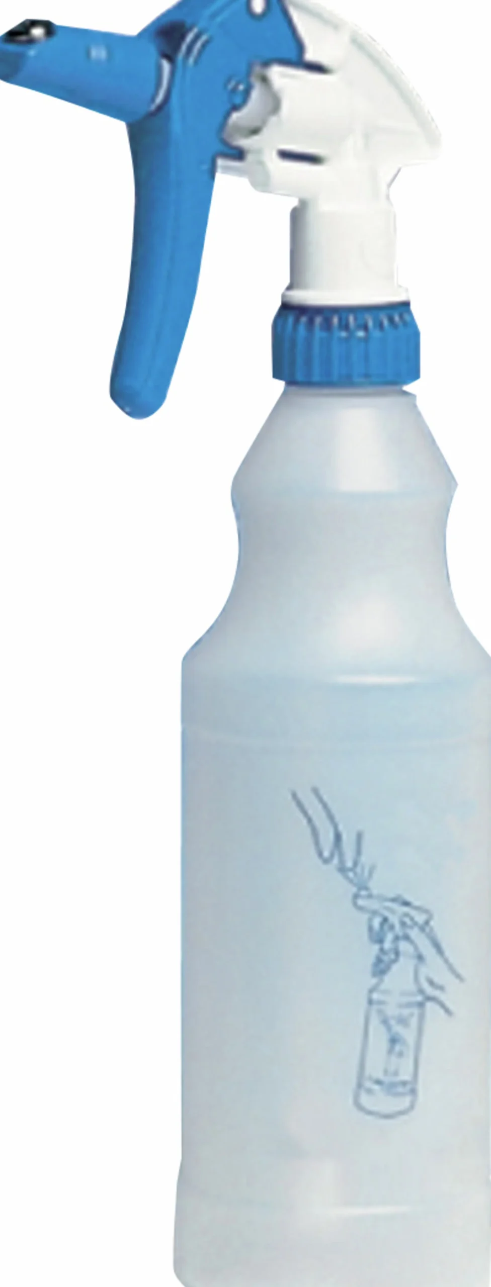 Sprayflaska DeLaval Uppåtriktad stråle 500ml