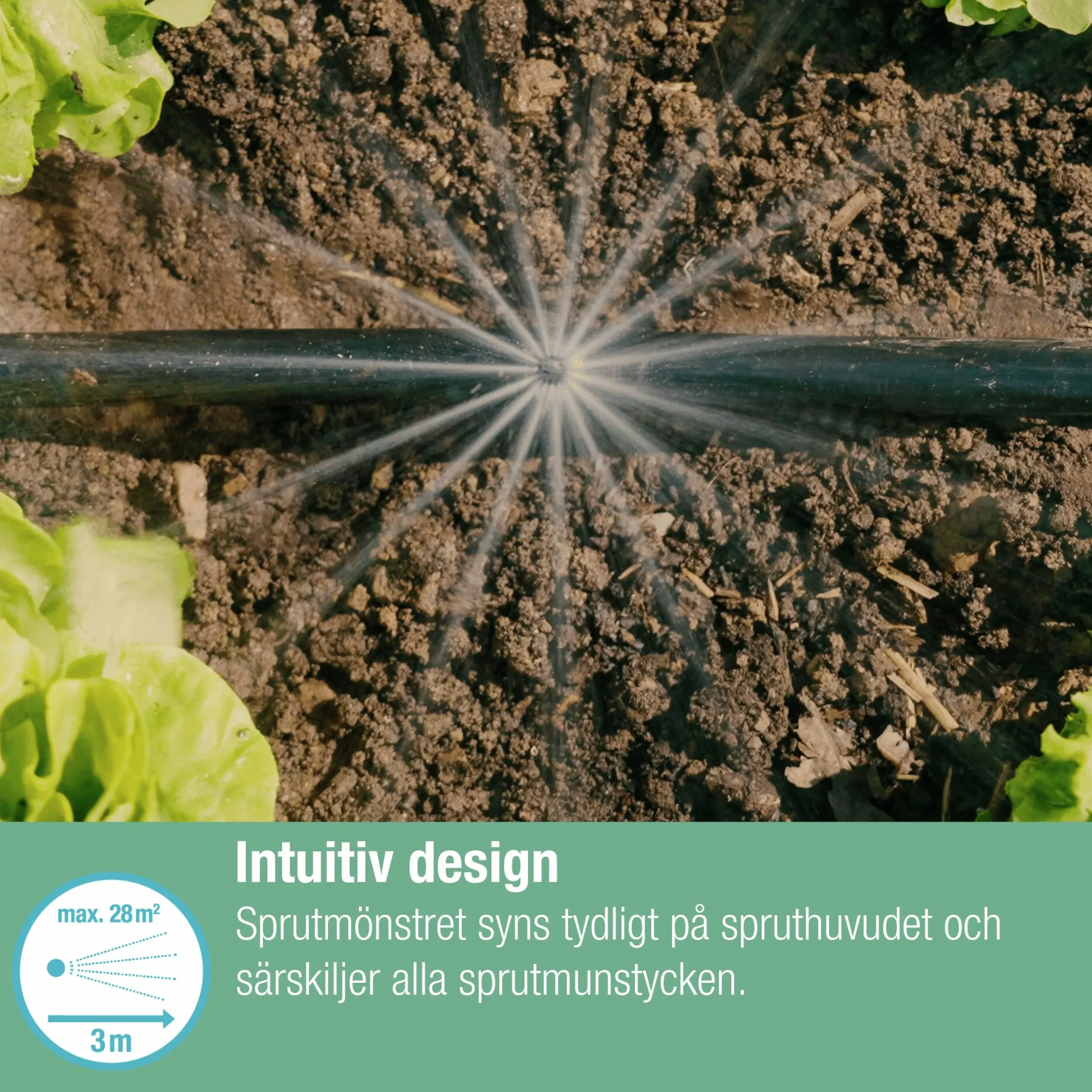 Sprinkler Gardena MicroDrip 360° 5-p