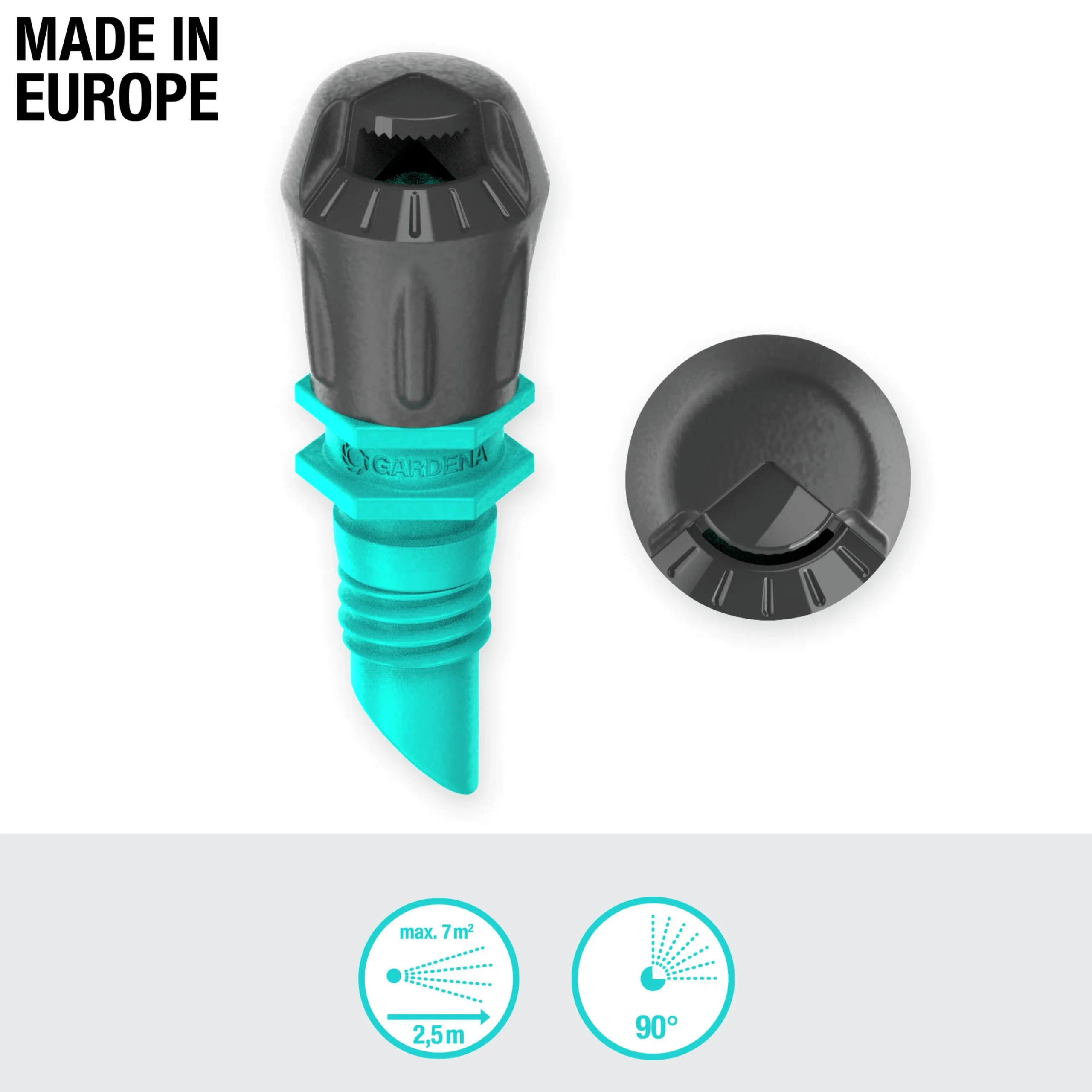 Sprinkler Gardena MicroDrip System 90° 5-p