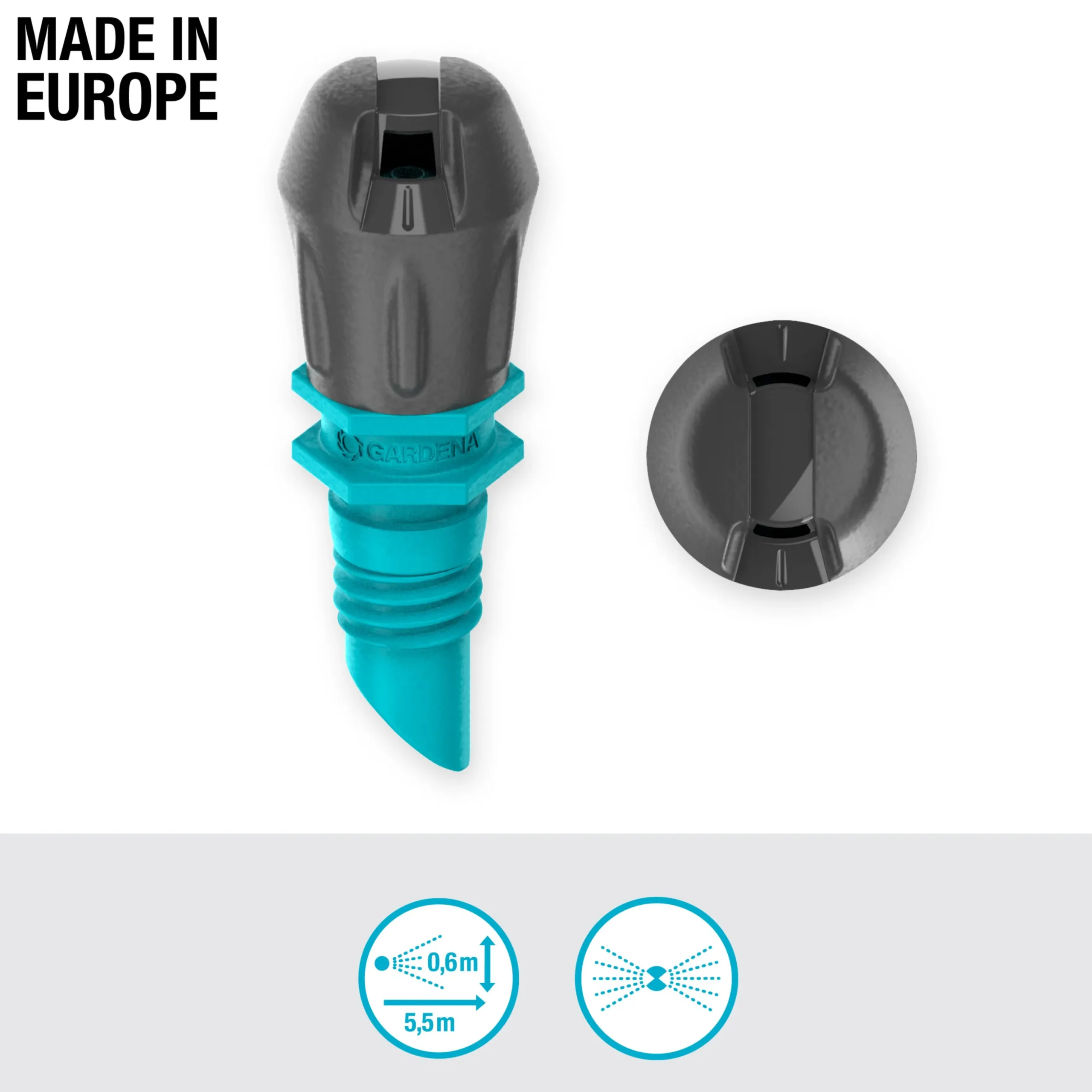 Sprinkler Gardena MicroDrip System 2 riktningar 5-p