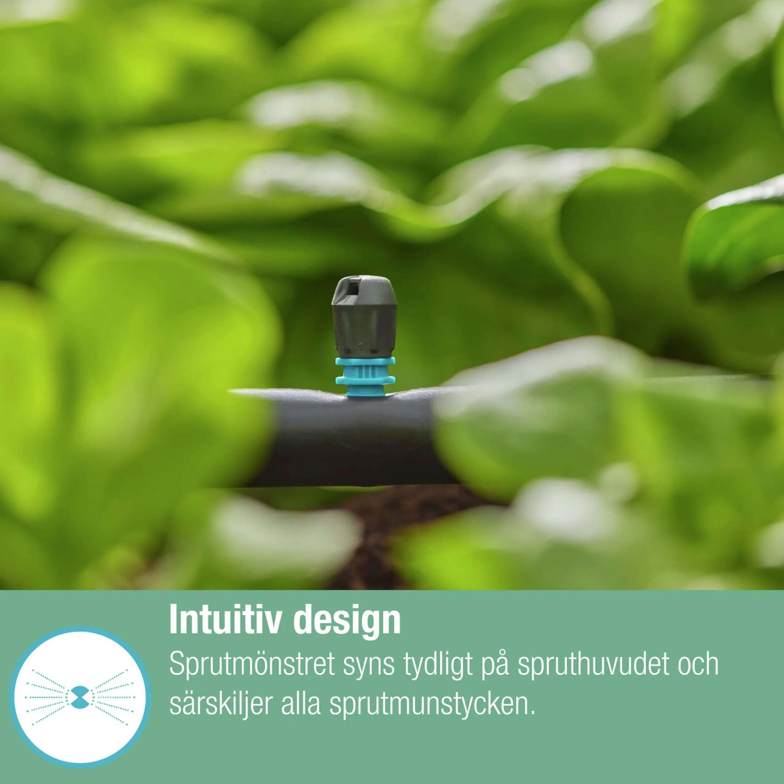 Sprinkler Gardena MicroDrip System 2 riktningar 5-p