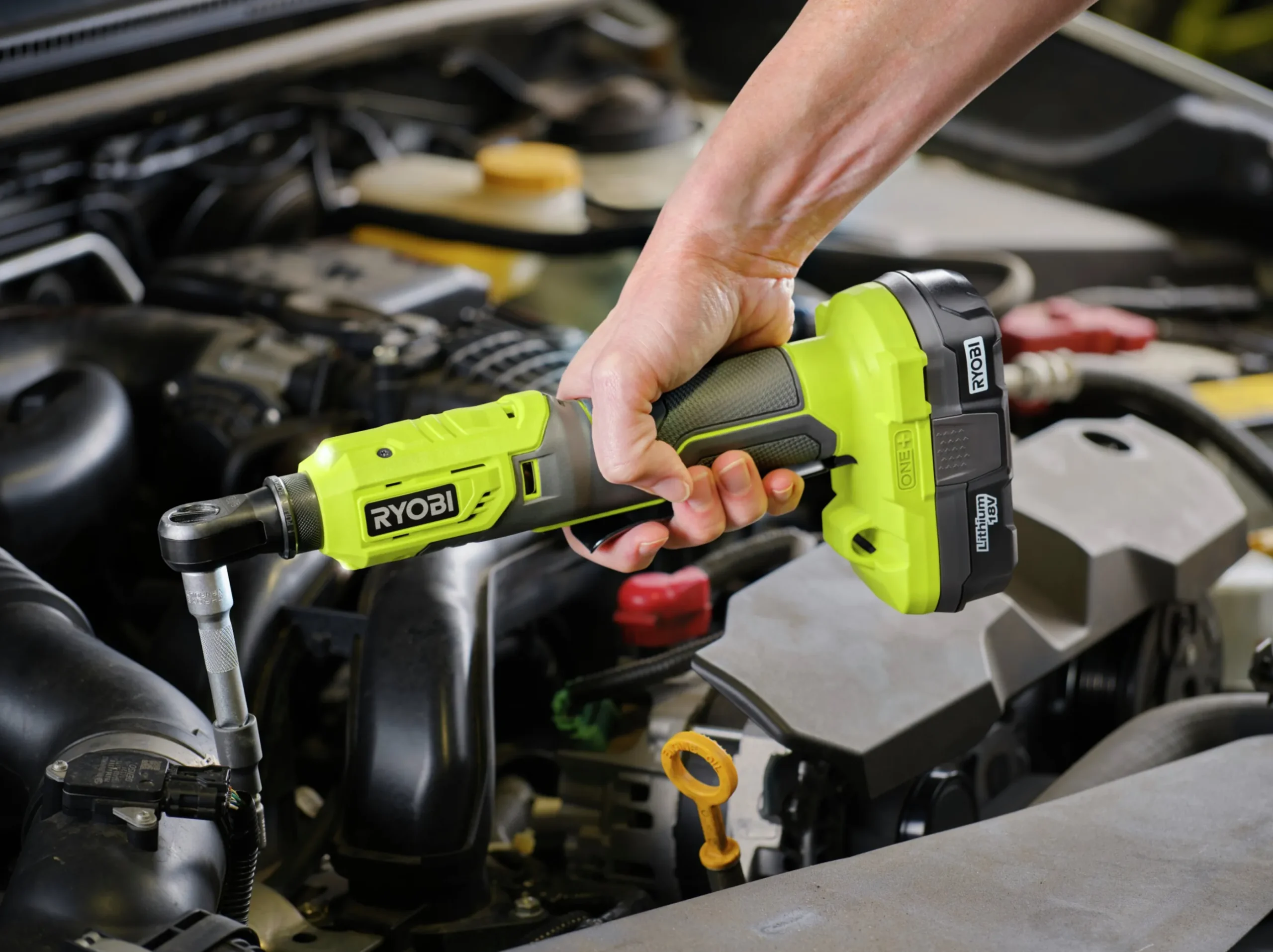 Spärrskaft Ryobi ONE+ R18RW2-0 18V (exkl. batteri)
