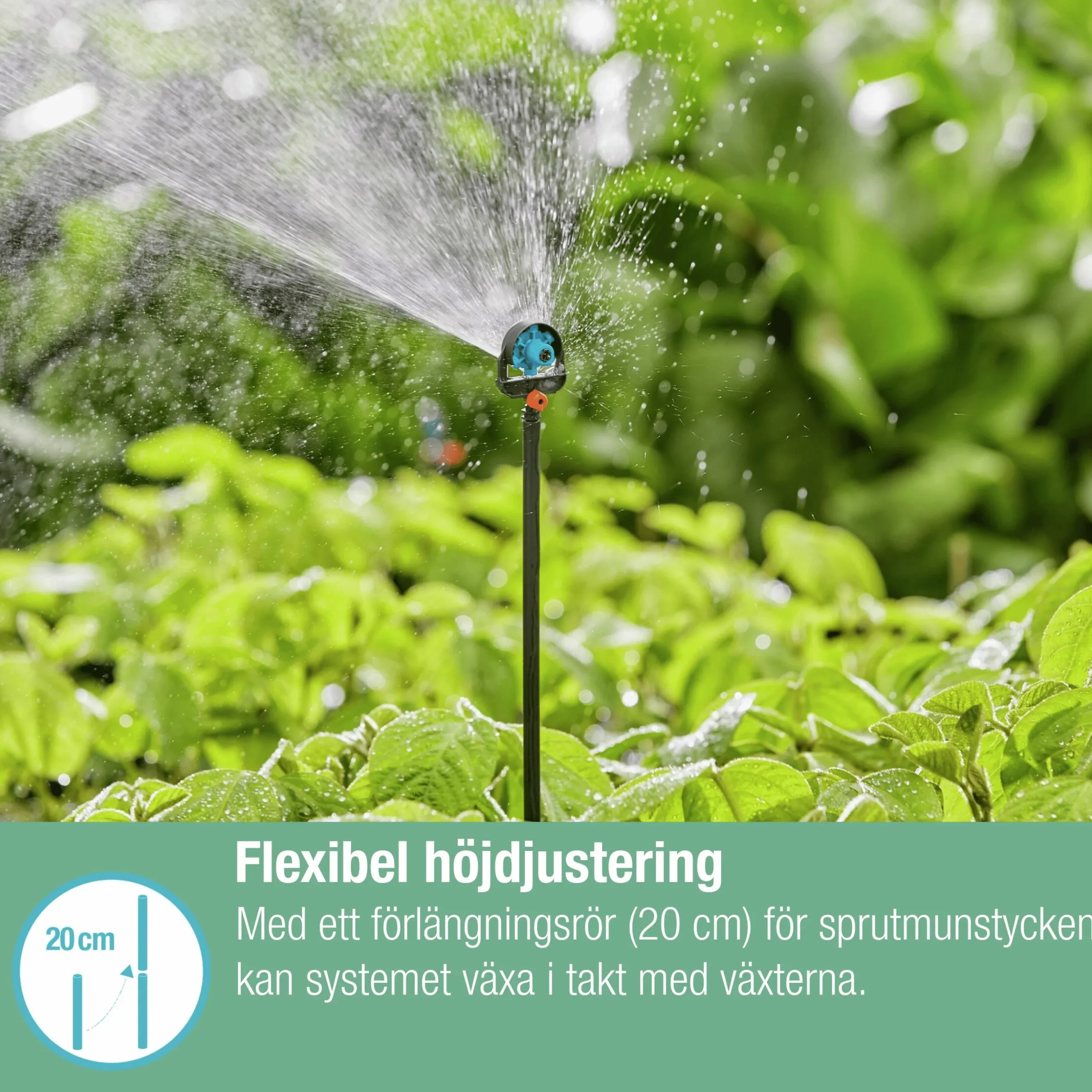 Sprutmunstycke Gardena MicroDrip 6-ytespridare