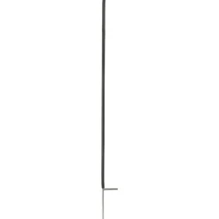 Stagstolpe Kerbl Plastad Metall Svart 14mmx145cm
