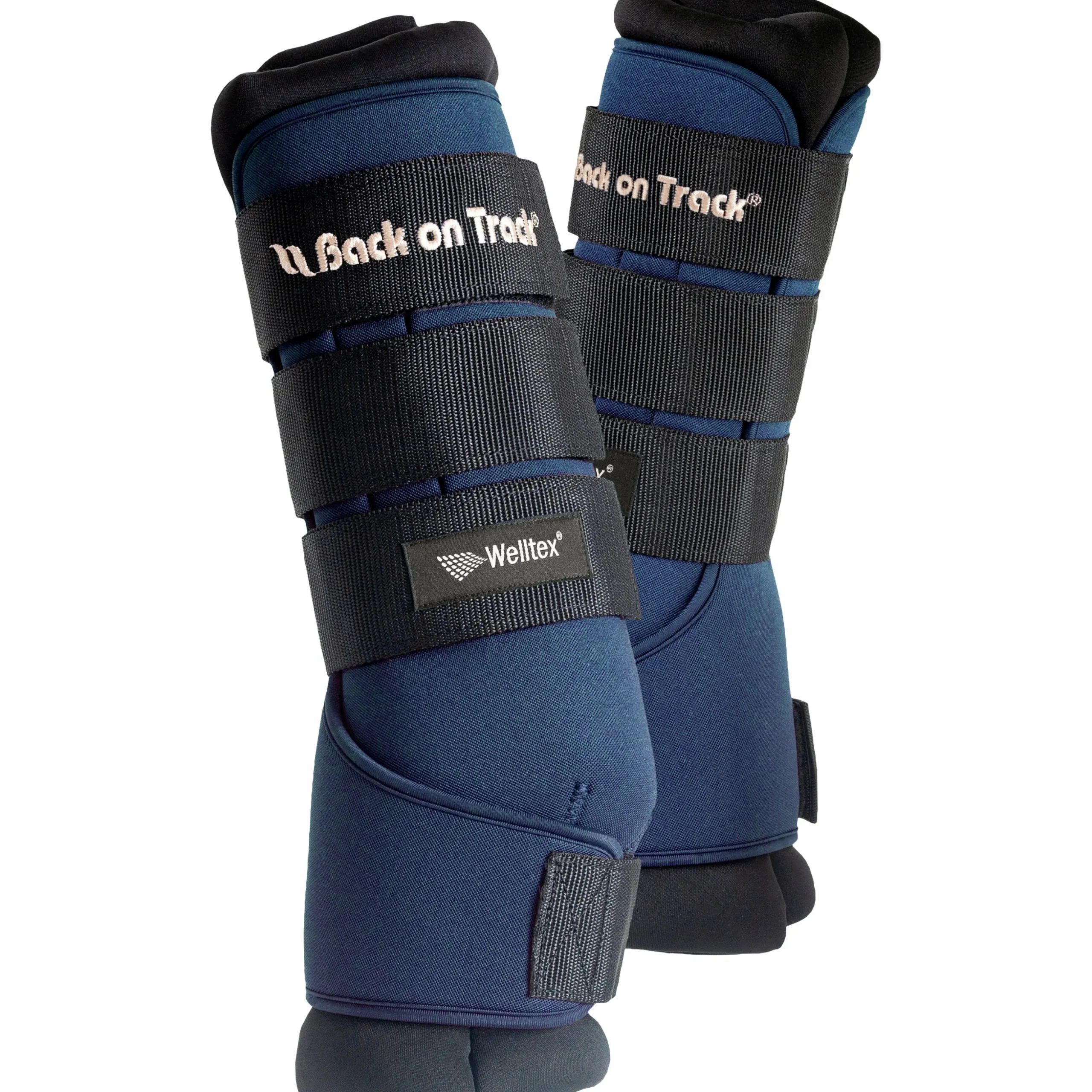 Stallbandage Back on Track Royal Blå 2-p