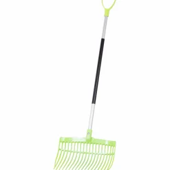 Stallgrep V-Plast Okrossbar V-Fork Rundad Lime 1400mm