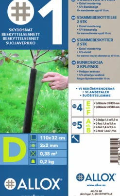 Stamskydd Allox 110cm 2-p