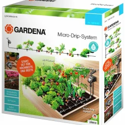 Startpaket Gardena Micro Drip System Pallkragar