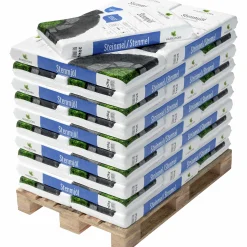 Stenmjöl Hasselfors Mörkgrå Pall 42x20kg