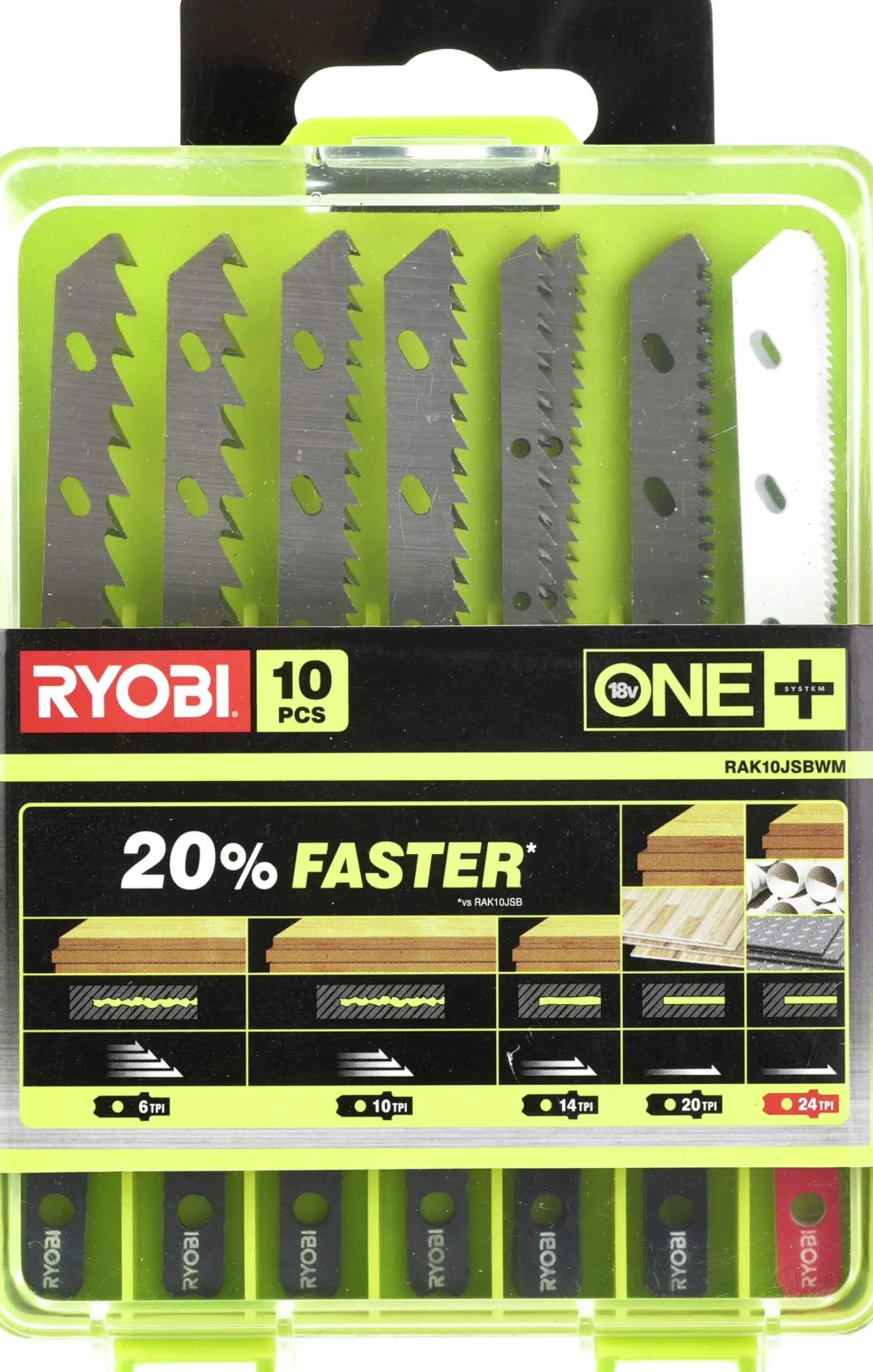 Sticksågsblad Ryobi RAK10JSBWM 10-p