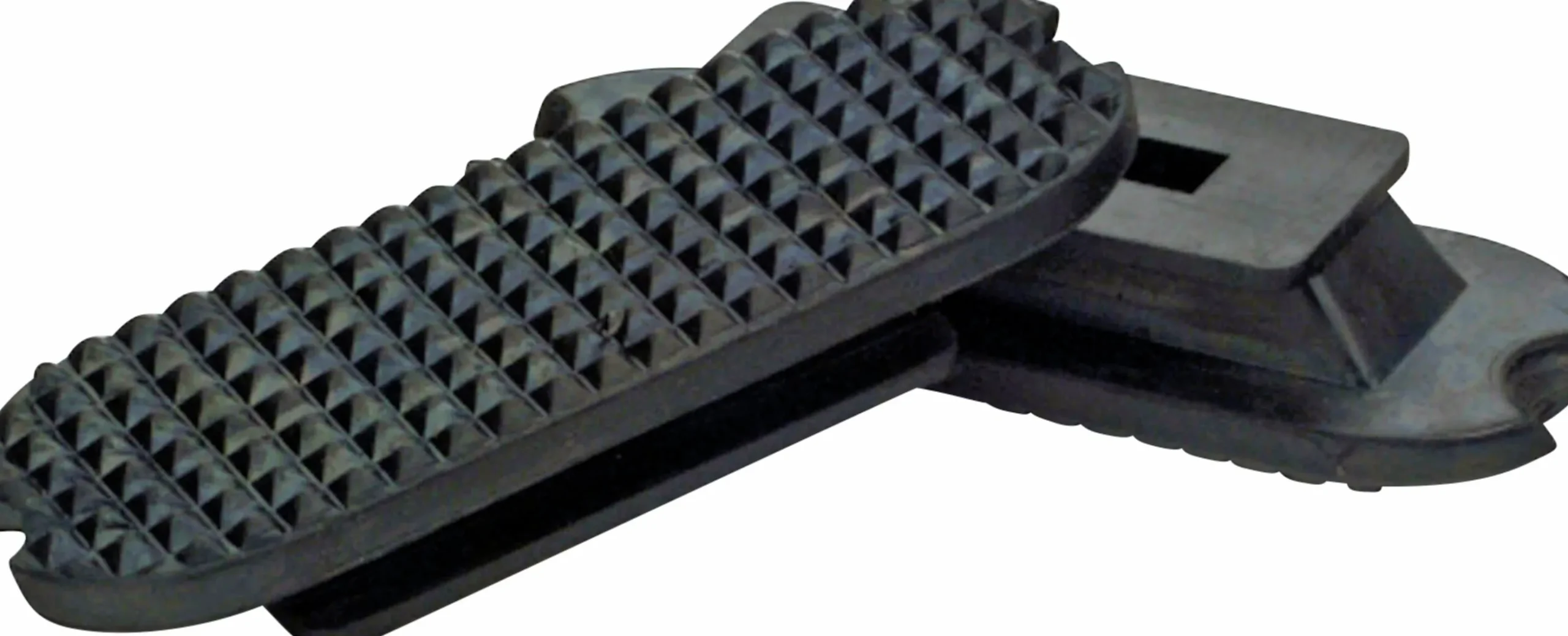 Stigbygelgummi Horseguard 120mm Svart 2-p