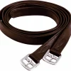 Stigläder Equipage med nylon Brun 135cm