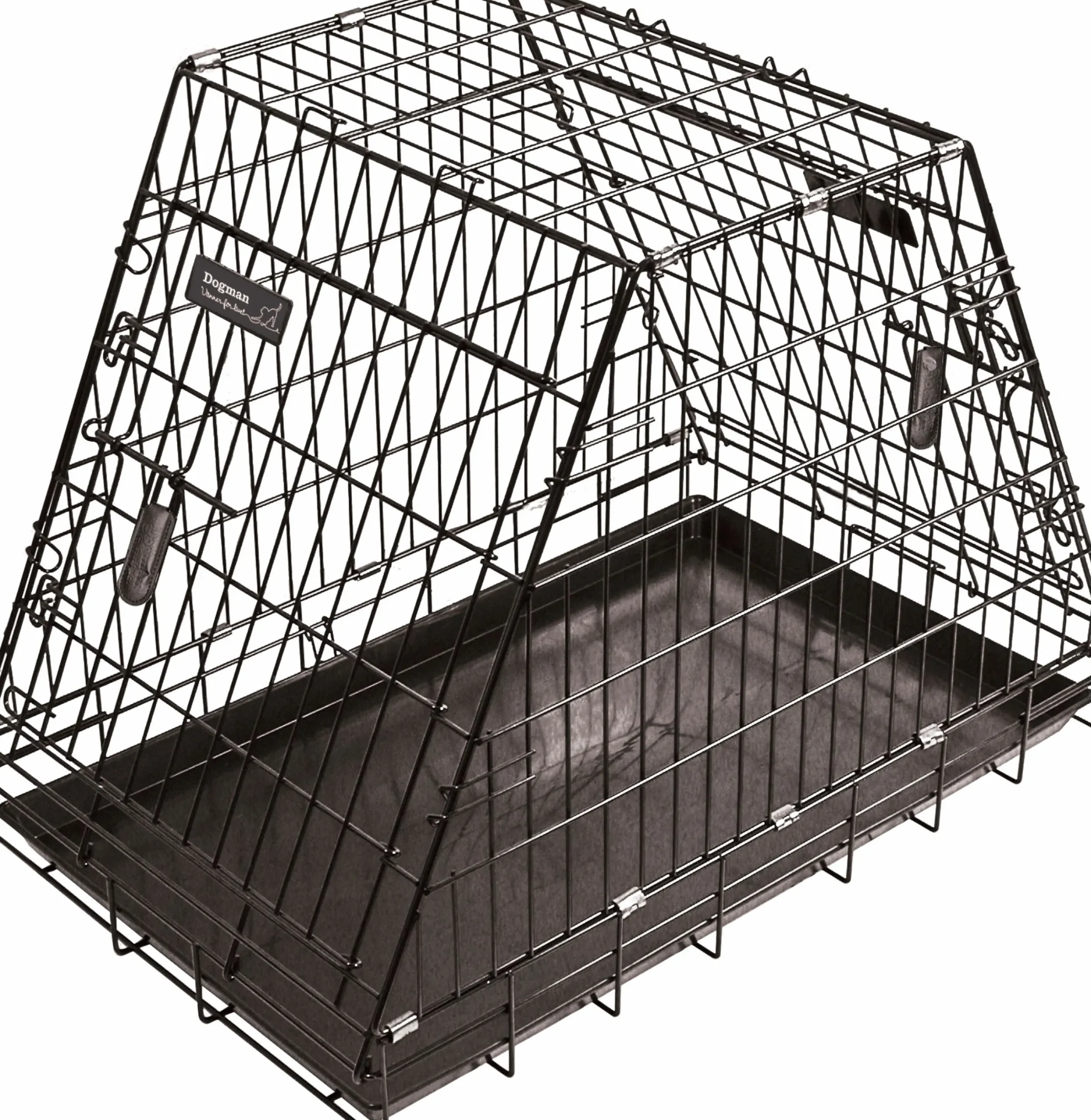 Stålbur Dogman Pyramid Svart