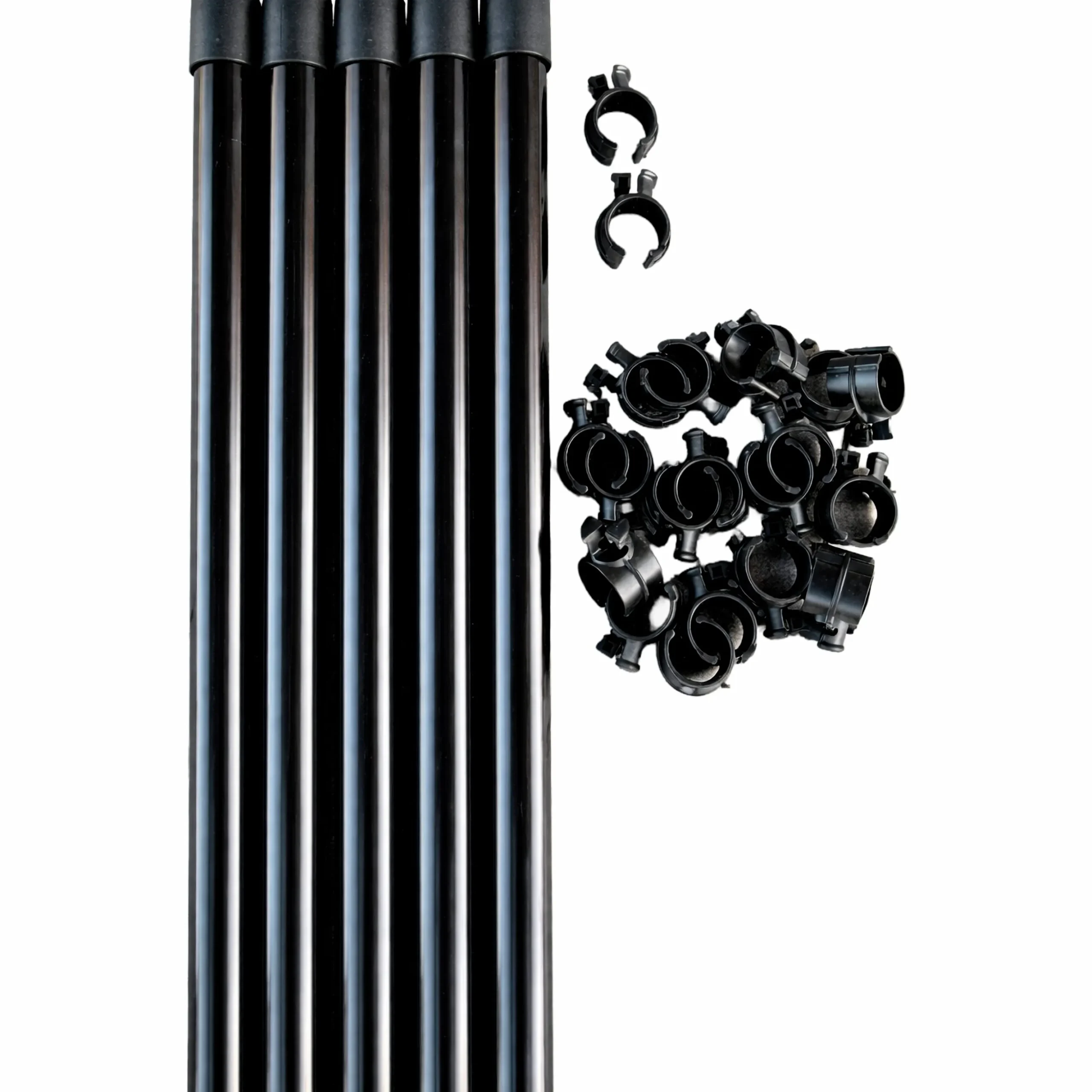 Stängselset Keba 5 stolpar och 20 isolatorer 150cm