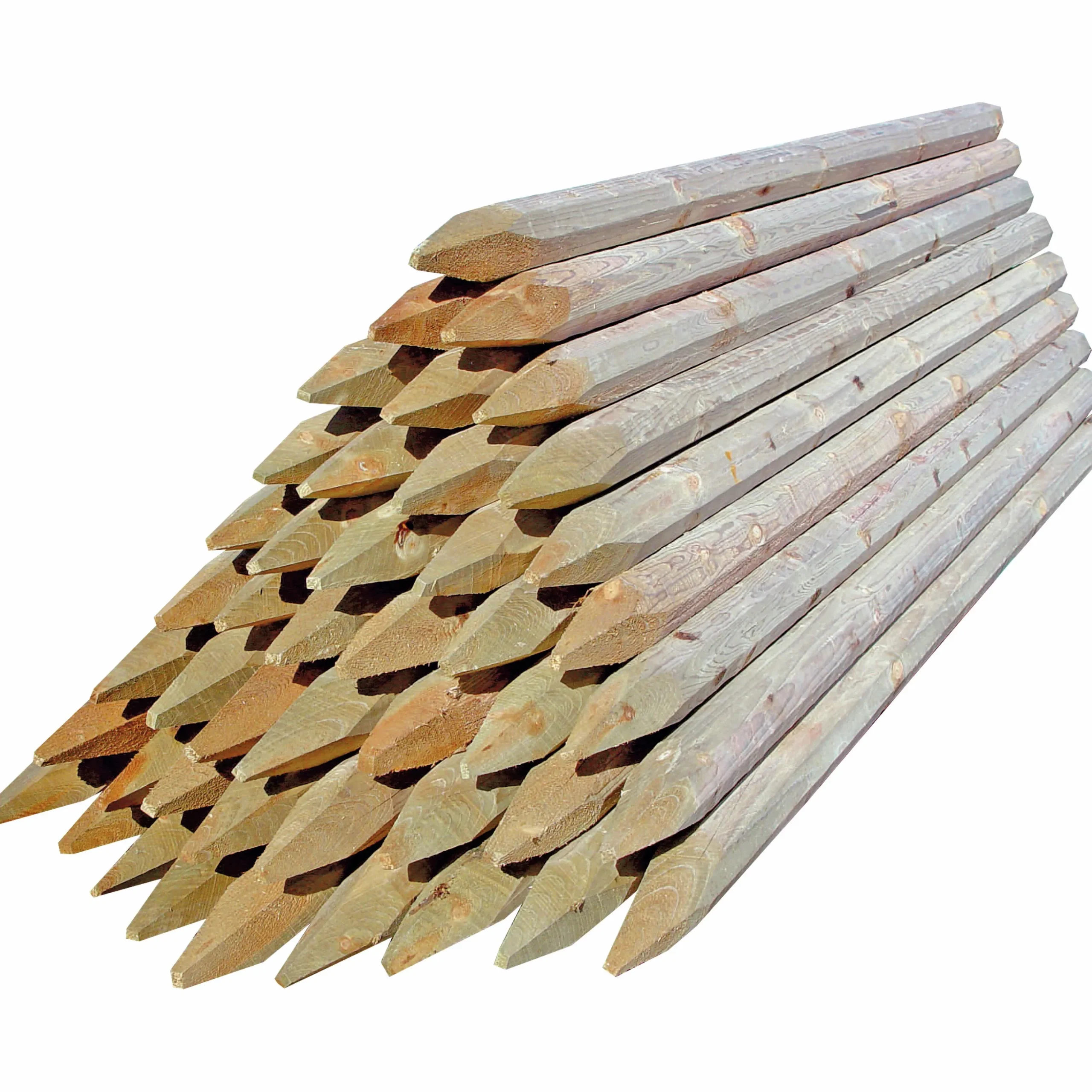 Stängselstolpe Octowood åttkantig Ø 100x3000mm 1-p