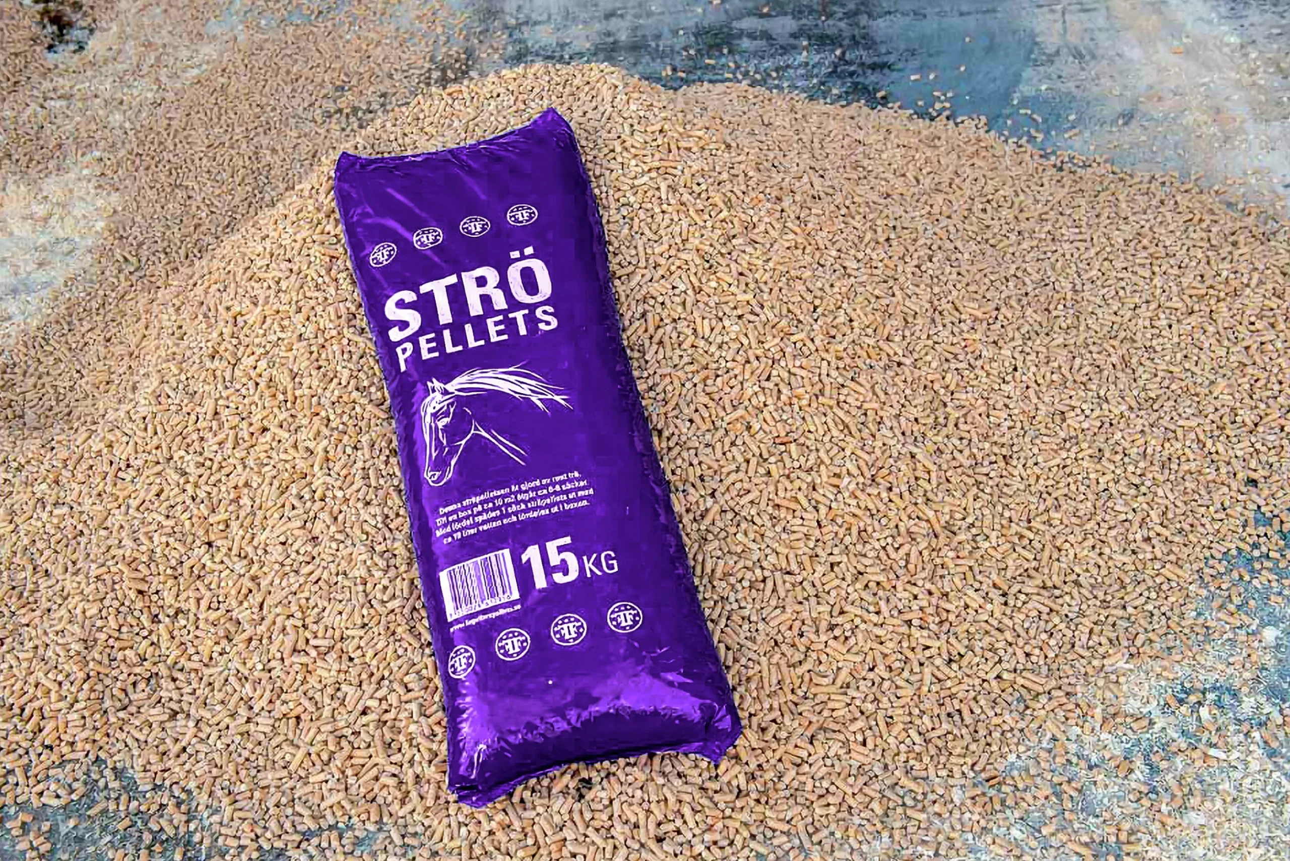 Ströpellets Fågelfors stallpellets 15kg