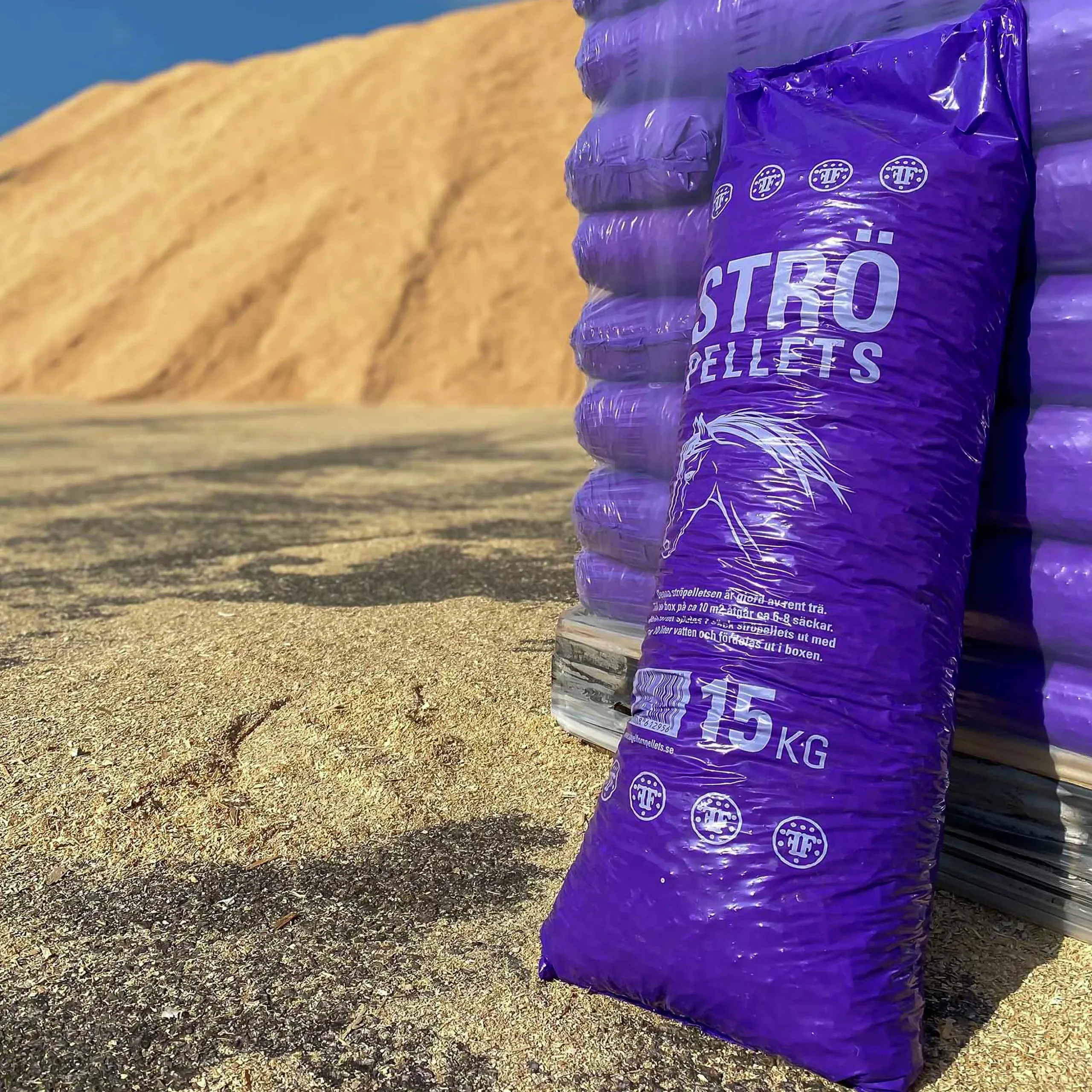 Ströpellets Fågelfors stallpellets 15kg