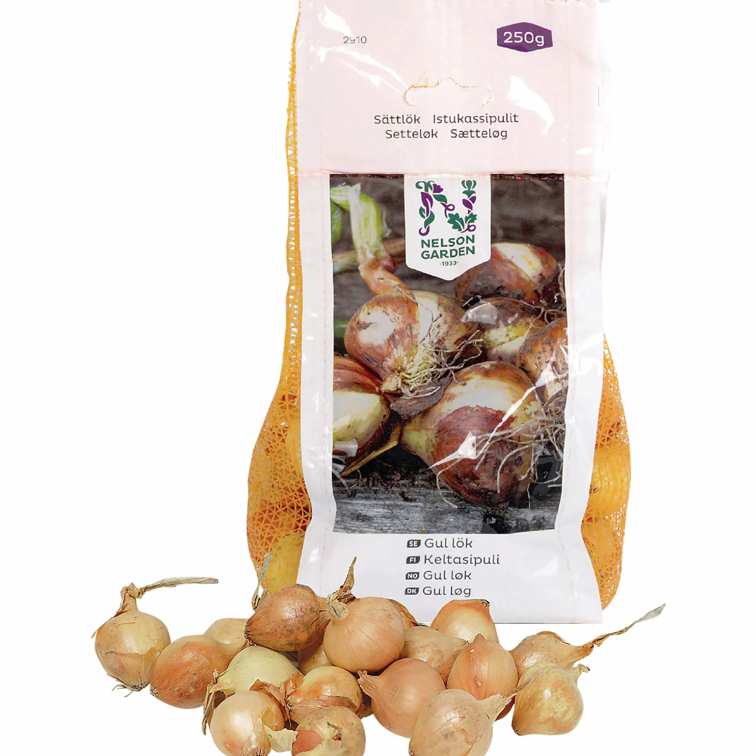 Sättlök Nelson Garden Gul 250g