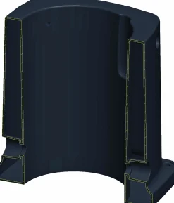 Termorör LaGée Thermo Golv Grå 400mm