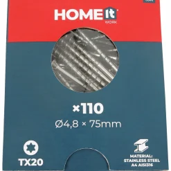 Terrasskruv Millarco HomeIT 4,8x75mm 110-p