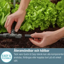 T-koppling Gardena MicroDrip 1/2
