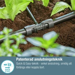 T-koppling Gardena MicroDrip reducering 1/2