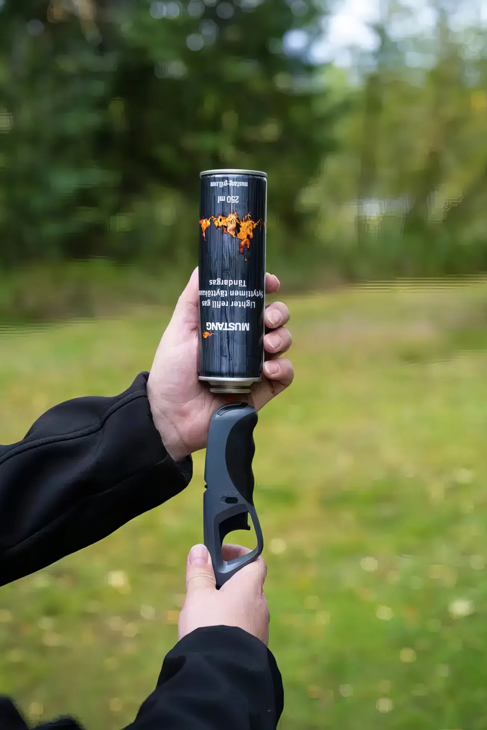 Tändargas Mustang Påfyllningsflaska 250ml
