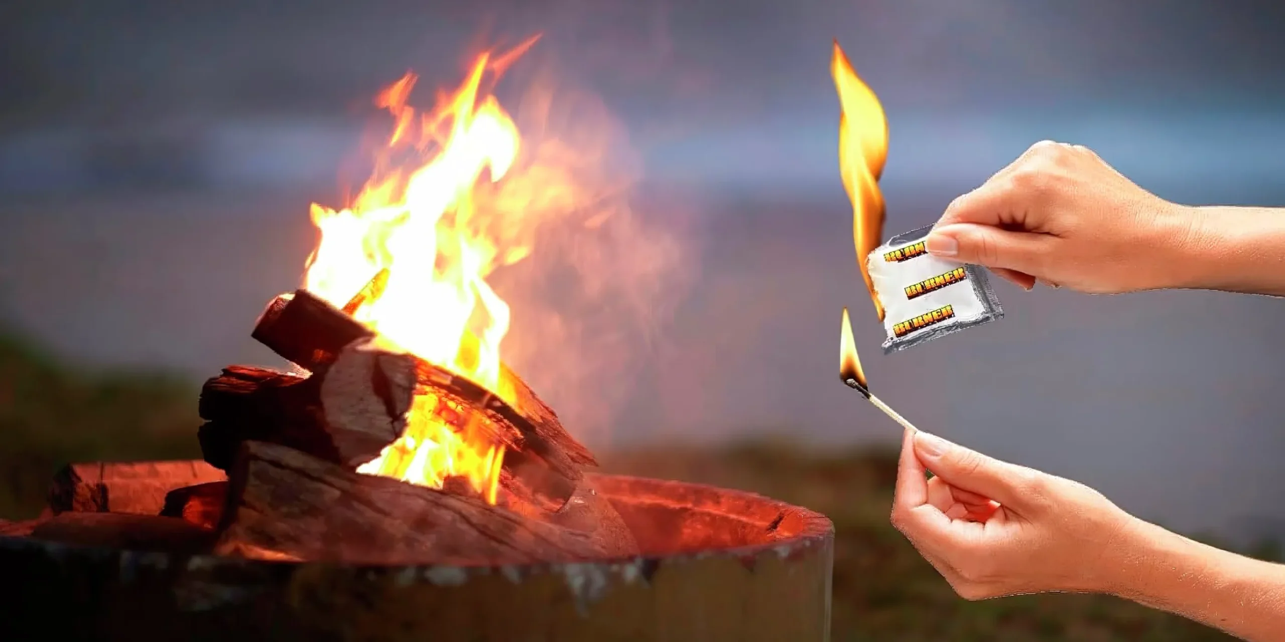 Tändpåsar Burner Bras- och Grilltändare 500-p