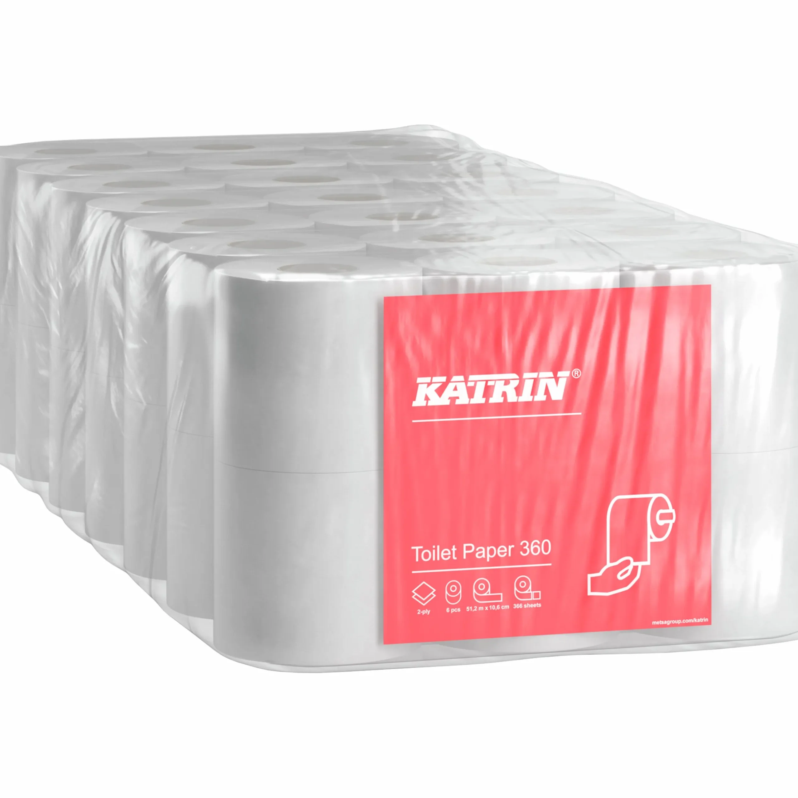 Toalettpapper Katrin 42 rullar x 51,2 m