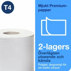 Toalettpapper Tork Mjukt 2-lagers 42 rullar x 50 m (110219)