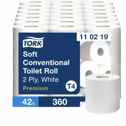 Toalettpapper Tork Mjukt 2-lagers 42 rullar x 50 m (110219)
