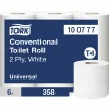 Toalettpapper Tork Universal 2-lagers 6 rullar x 45 m (100777)