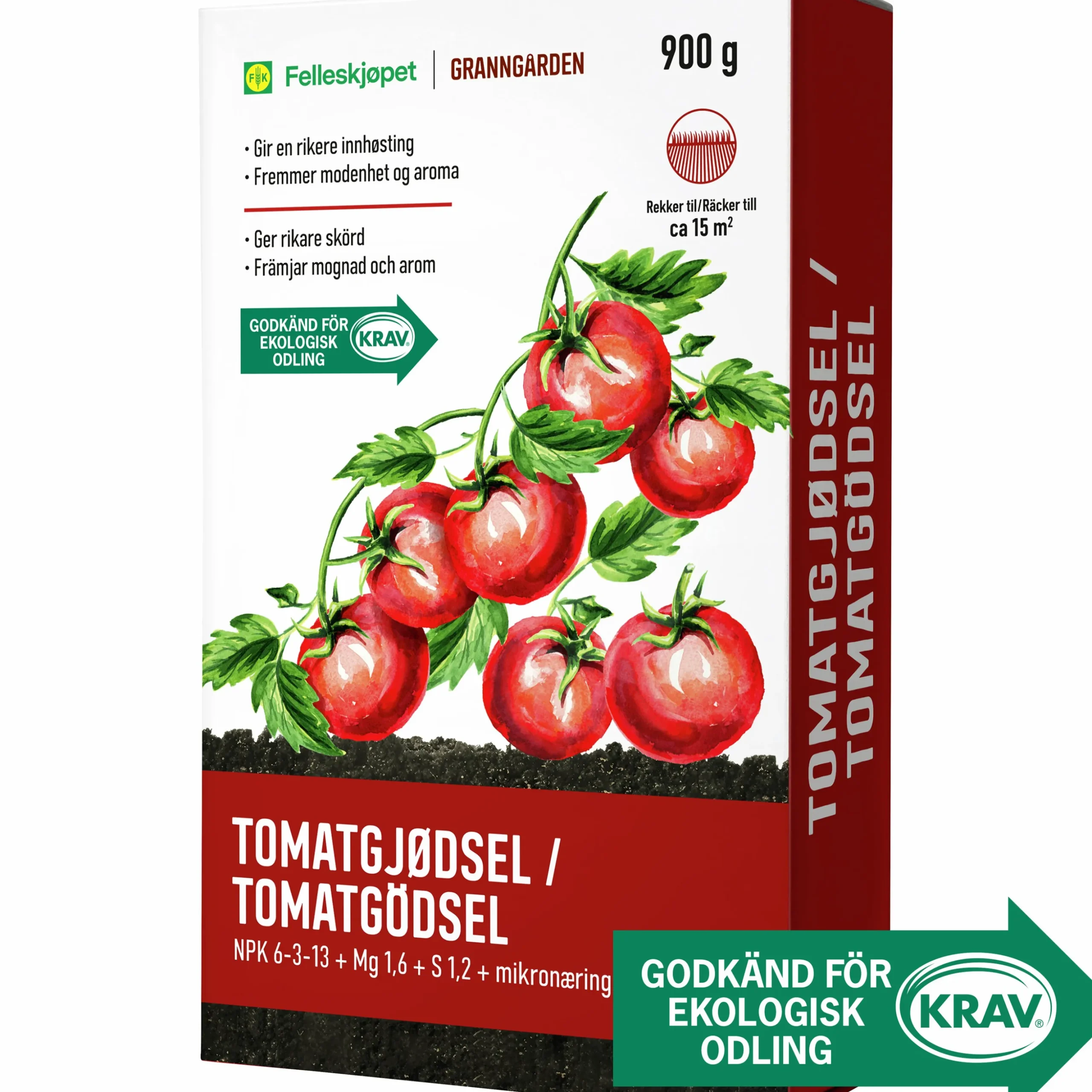 Tomatgödsel Granngården KRAV 900g