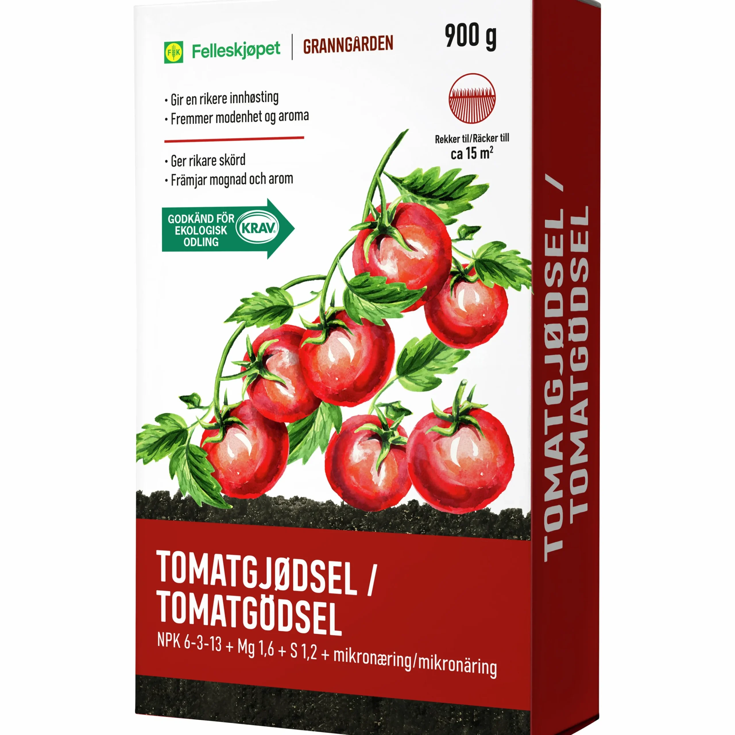 Tomatgödsel Granngården KRAV 900g