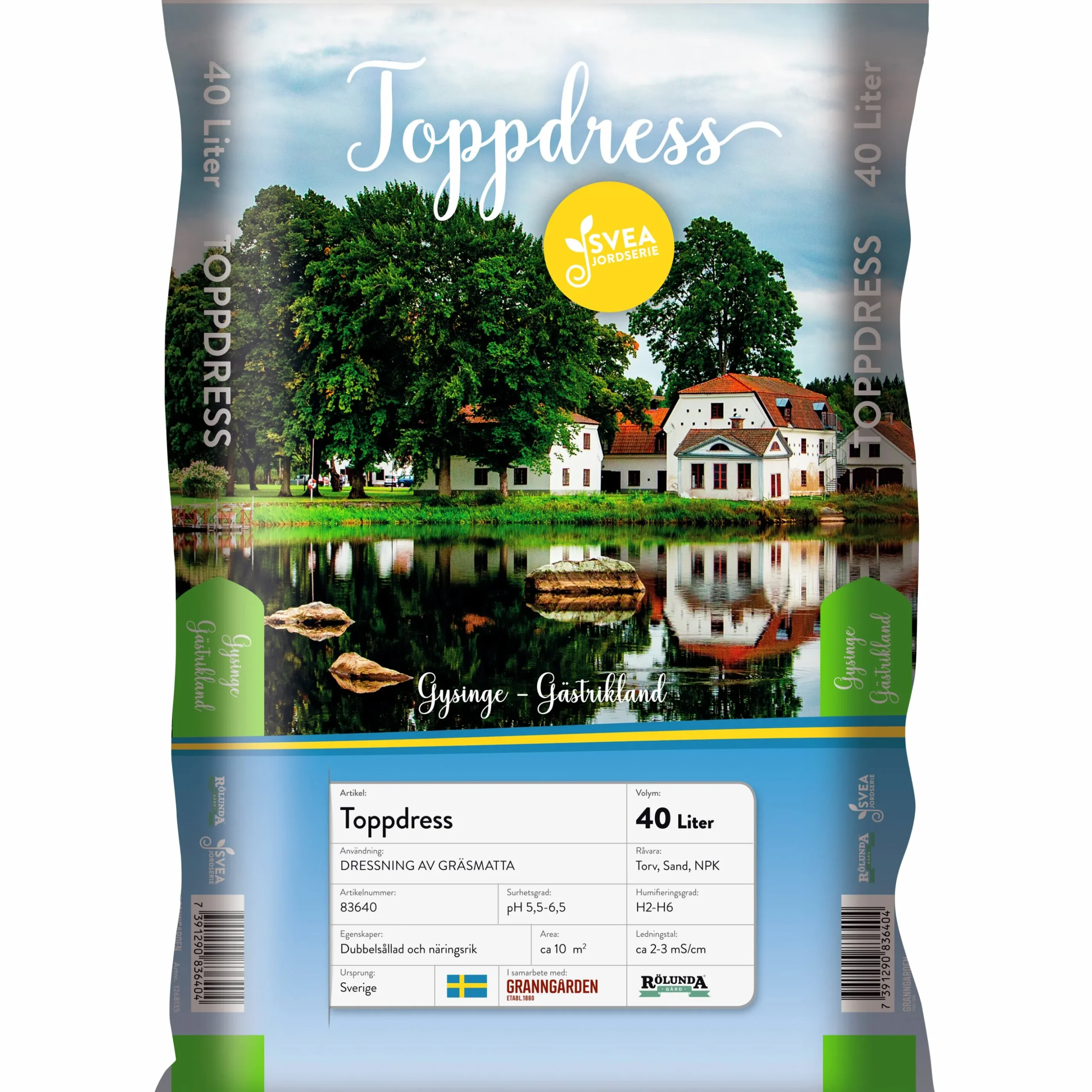 Toppdress Granngården Svea 40L