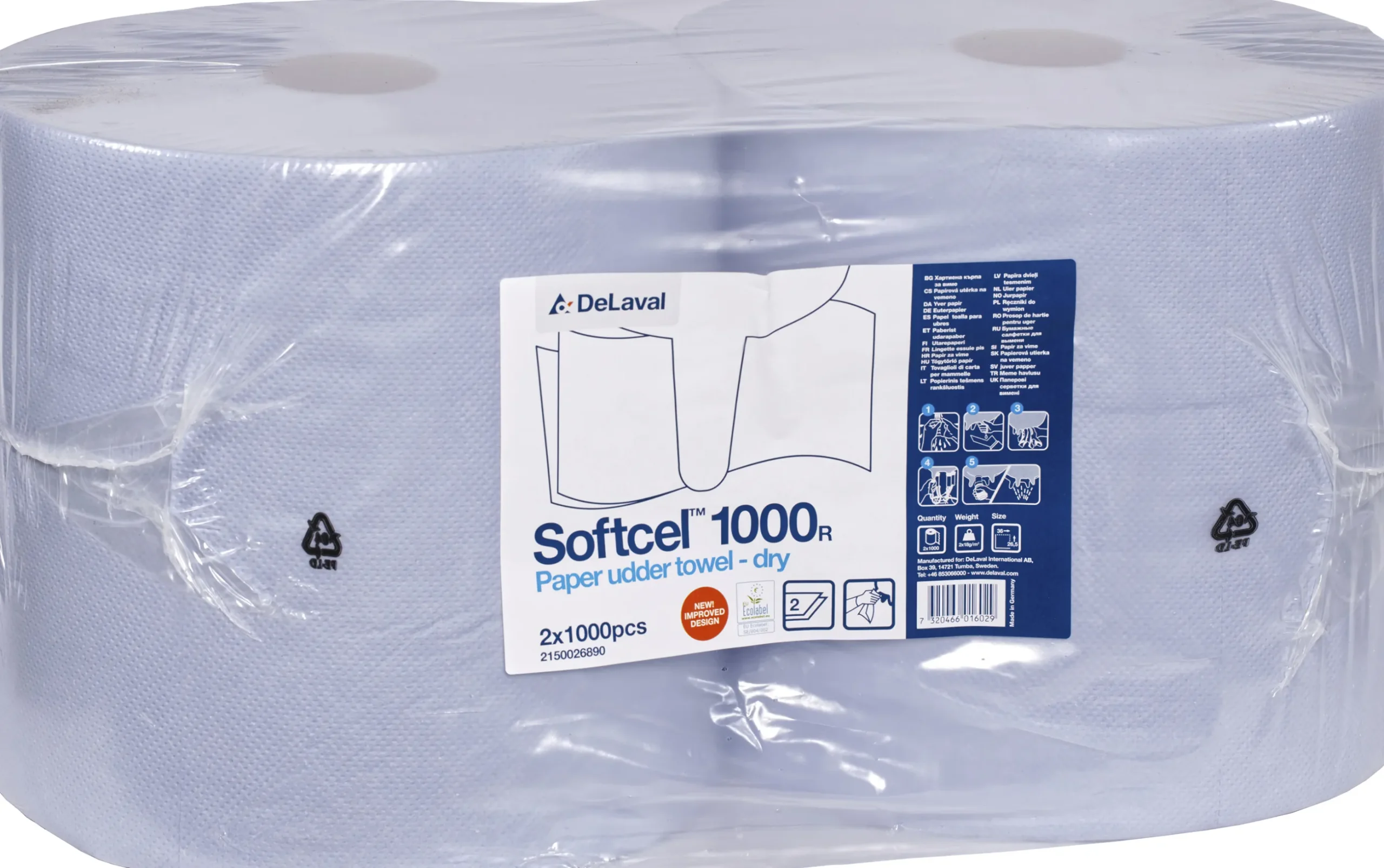 Torkduk DeLaval Softcel 2x1000-p