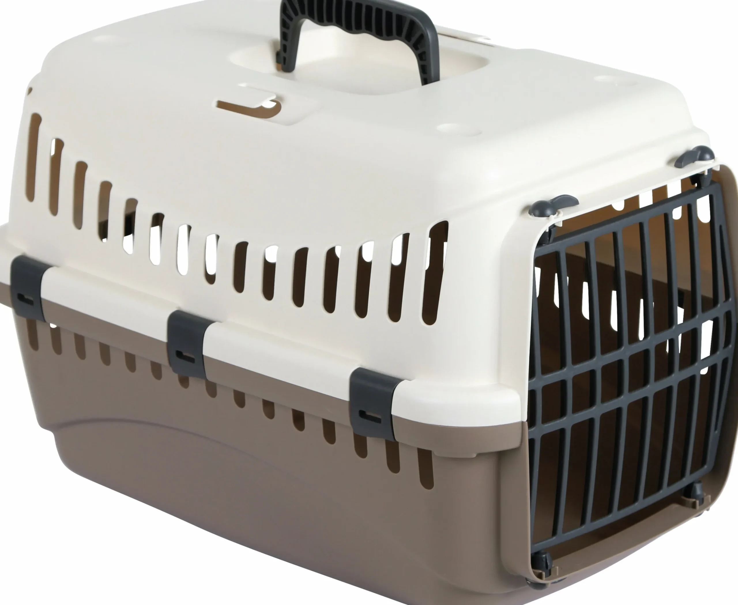 Transportbur Kerbl Expedition Creme/Vit S 45x30x30cm