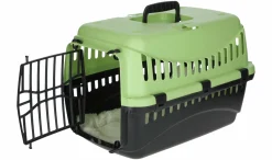 Transportbur Kerbl Expedition Grön/Grå S 45x30x30cm