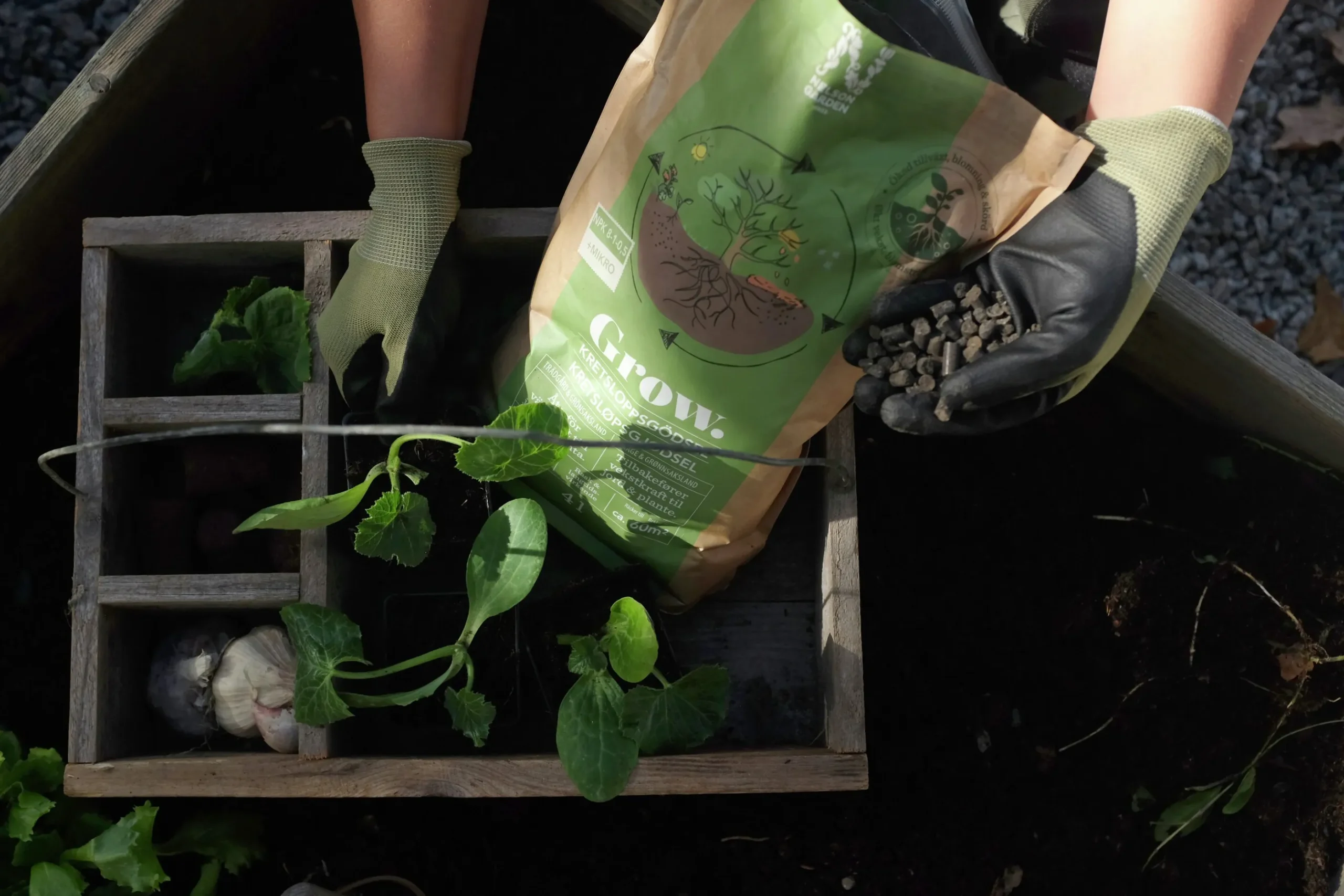 Trädgårdsgödsel Nelson Garden Kretsloppsgödsel Grow 4L