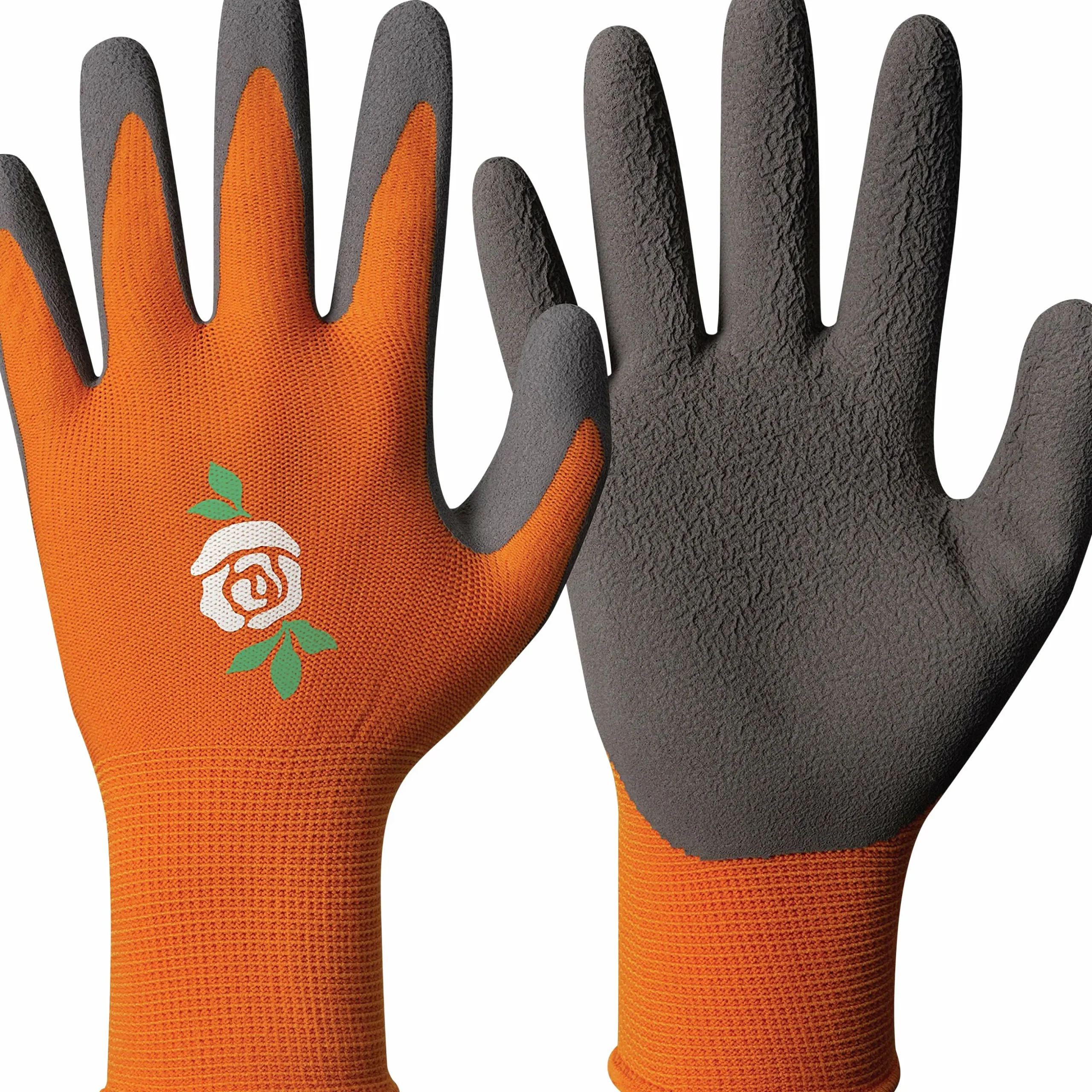 Trädgårdshandskar Granberg Latexbeläggning Orange