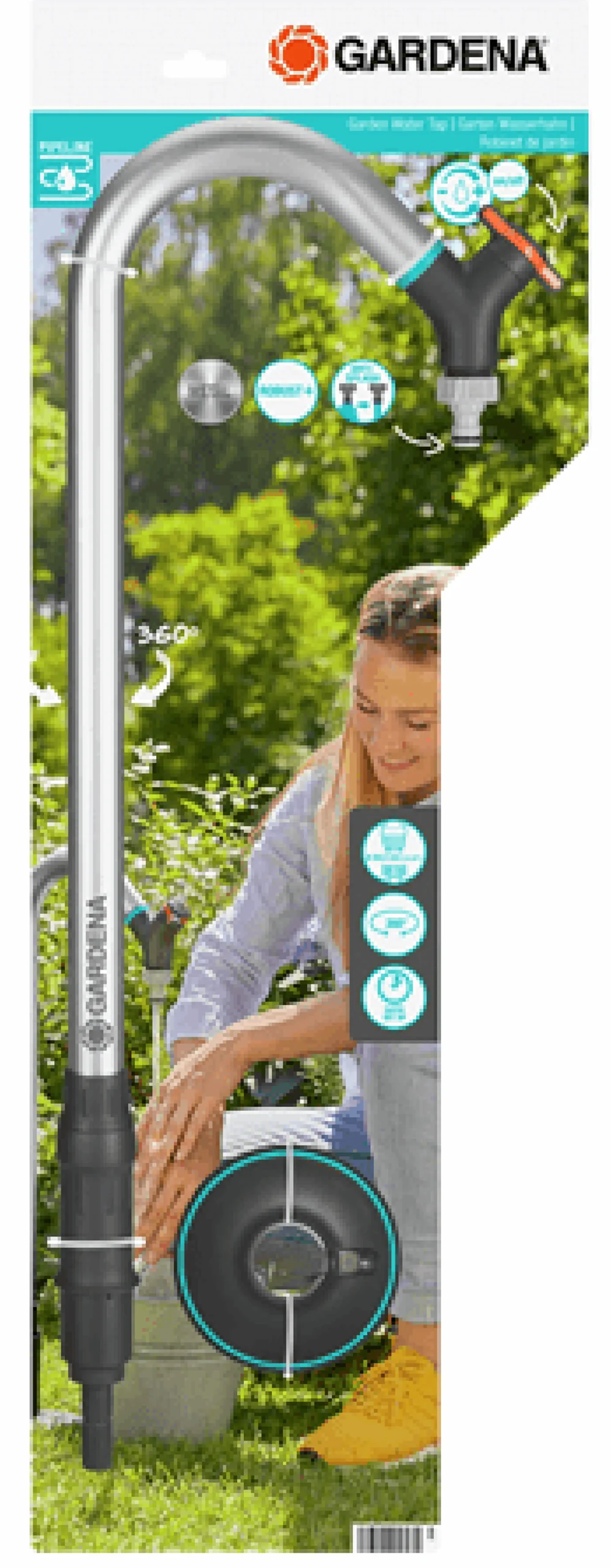 Trädgårdskran Gardena Pipeline